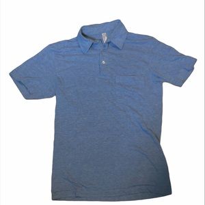 Blue polo cotton